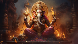 Elephant flame trunk fire samikshavad - a flame free wallpaper