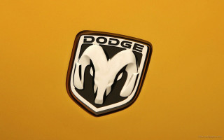 Dodge emblem yellow background black - a.d.m. cooper free wallpaper for desktop