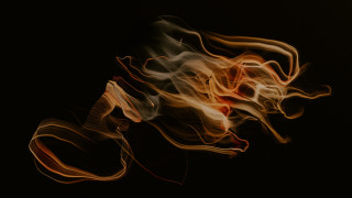 Fire swirls volumetric lights generative - swirl free wallpaper