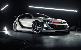 White car dark room lighting - a white car free wallpaper