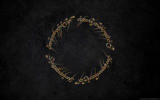 Golden ring lord words dark 3 - golden free wallpaper