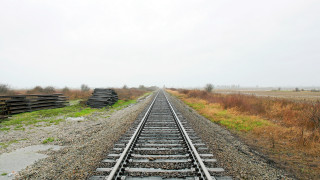 Train tracks field trees liminal - liminal free wallpaper