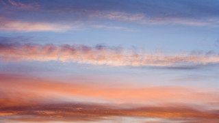 Sunset plane clouds australian tonalism - the background and a plane in the foreground free wallpaper