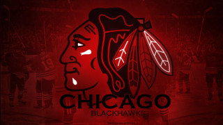 Chicago blackhawks red background digital - madhouse free wallpaper for desktop