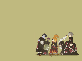 Group people green yellow black - madhouse free wallpaper