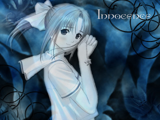 Blue eyed girl white shirt - incoherent free wallpaper