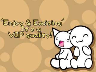 White elephants furry art captions - a couple free wallpaper