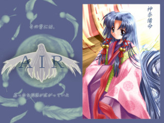 Girl bird kimono blue eyes - a picture of a girl free wallpaper