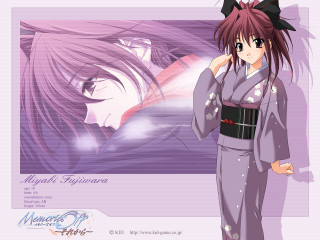 Eizan kikukawa anime cat ears 2 - a purple outfit free wallpaper