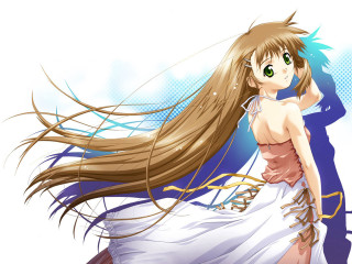 Alice prin anime portrait floating - streak free wallpaper