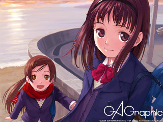 Girl beach water suit scarf - neo free wallpaper