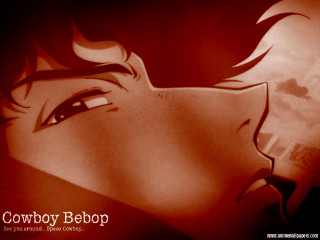 Woman cathead redbackground cowboybebop space - a cats head free wallpaper