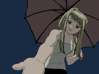 Alice prin umbrella beach giantess - an umbrella free wallpaper for desktop