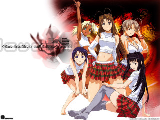 Eizan kikukawa group school uniforms - a group of girls free wallpaper