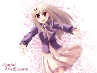 Purple dress dancing blush flowers - her eye free wallpaper for desktop