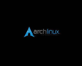 Black background blue logo arch - a blue triangle free wallpaper