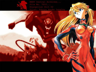 Red dress woman demon sword - her hand and a demon in the background free wallpaper