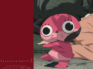 Pink animal big eyes person - big eye free wallpaper