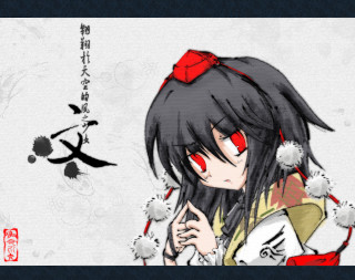 Girl black hair red bow - a red bow free wallpaper