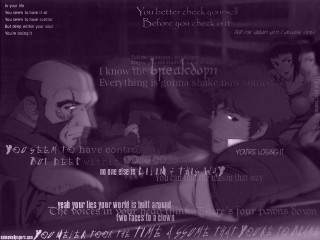 Anime couple room window screen - ghost in the shell free wallpaper