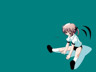 Girl crossed legs anime net - net art free wallpaper