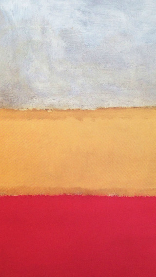 Red yellow stripe blue sky - paper texture free wallpaper for mobile