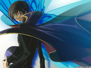 Black cape blue bird anime - a blue cape free wallpaper