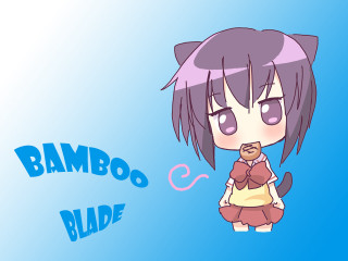 Bamboo blade anime cat ears - bian shoumin free wallpaper