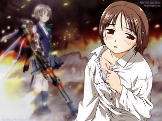 Man woman fire sky gun - a fire and sky background free wallpaper