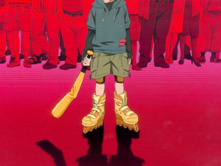 Young boy baseball bat crowd - a baseball bat in front free wallpaper