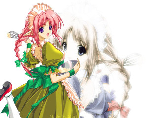 Girl green dress white horse - a green dress free wallpaper