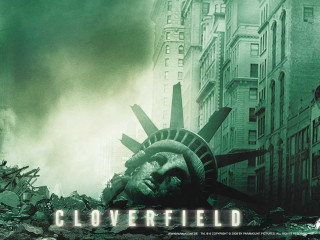 Cloverfield statue of liberty city - a movie poster free wallpaper
