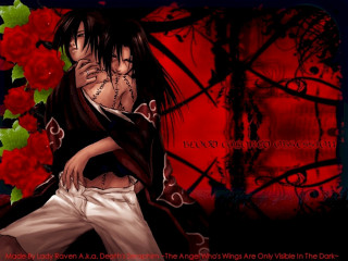 Gothic anime vampire blood roses - white pants free wallpaper for desktop