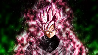 Dragon ball character green background - a black jacket free wallpaper for desktop