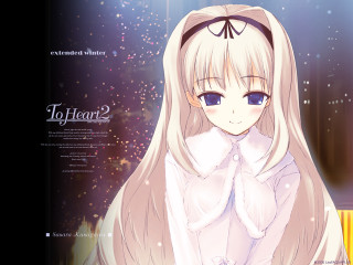 Anime girl white hair starry - her hair free wallpaper for desktop