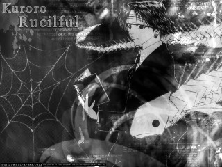 Gothic man spiderweb mosaic suit - a mosaic free wallpaper for desktop