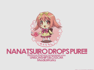 Girl bow blush chibi kyoto - a cross stitch free wallpaper