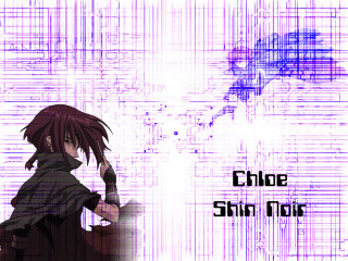 Anime character purple background celshading - a anime character free wallpaper