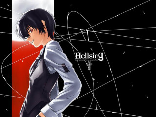 Anime girl suit red wall - awataguchi takamitsu free wallpaper