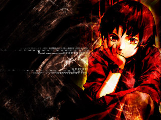 Anime character red shirt black 2 - ghost in the shell free wallpaper