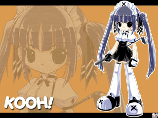 Anime girl longhair blackdress gun - a black dress holding free wallpaper