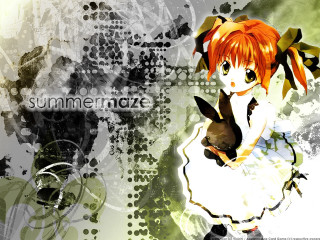 Anime girl rabbit grungy background - a grungy background free wallpaper