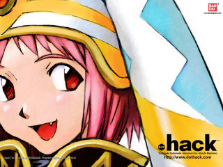 Pink hair girl sword manga - a yellow hat free wallpaper