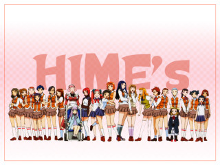 Anime girls background hime school - anime free wallpaper
