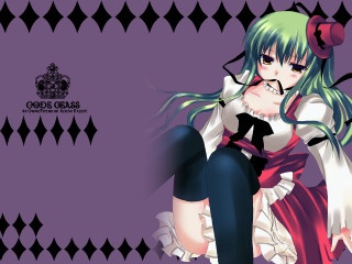 Green hair rococo yandere crown - a crown free wallpaper