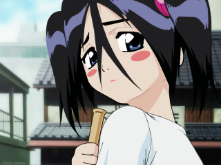 Anime girl bat building sky - a bat free wallpaper