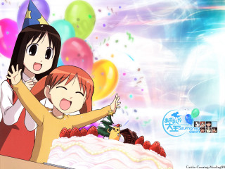 Woman child birthday cake balloons - a woman and a child free wallpaper