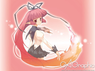 Pink haired girl black dress 3 - artgem free wallpaper for desktop