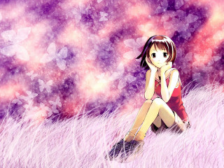 Alice prin anime girl field - her chin free wallpaper