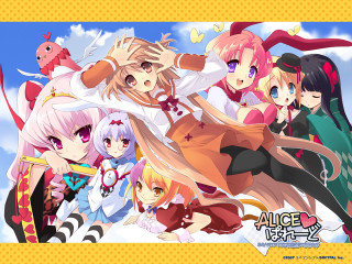 Anime girls blue sky butterflies - hint of yayoi kasuma free wallpaper for desktop